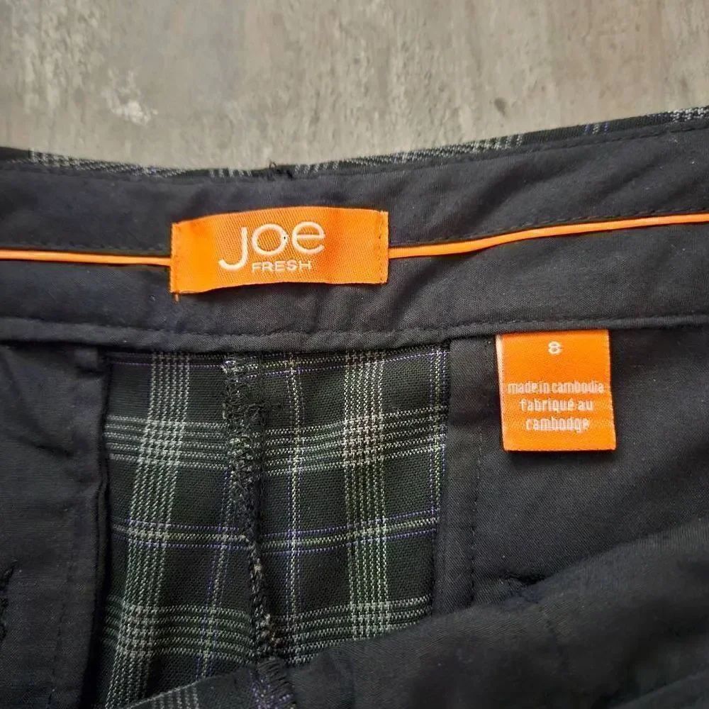 Joe Fresh Plaid Slacks - Picture 4 of 7